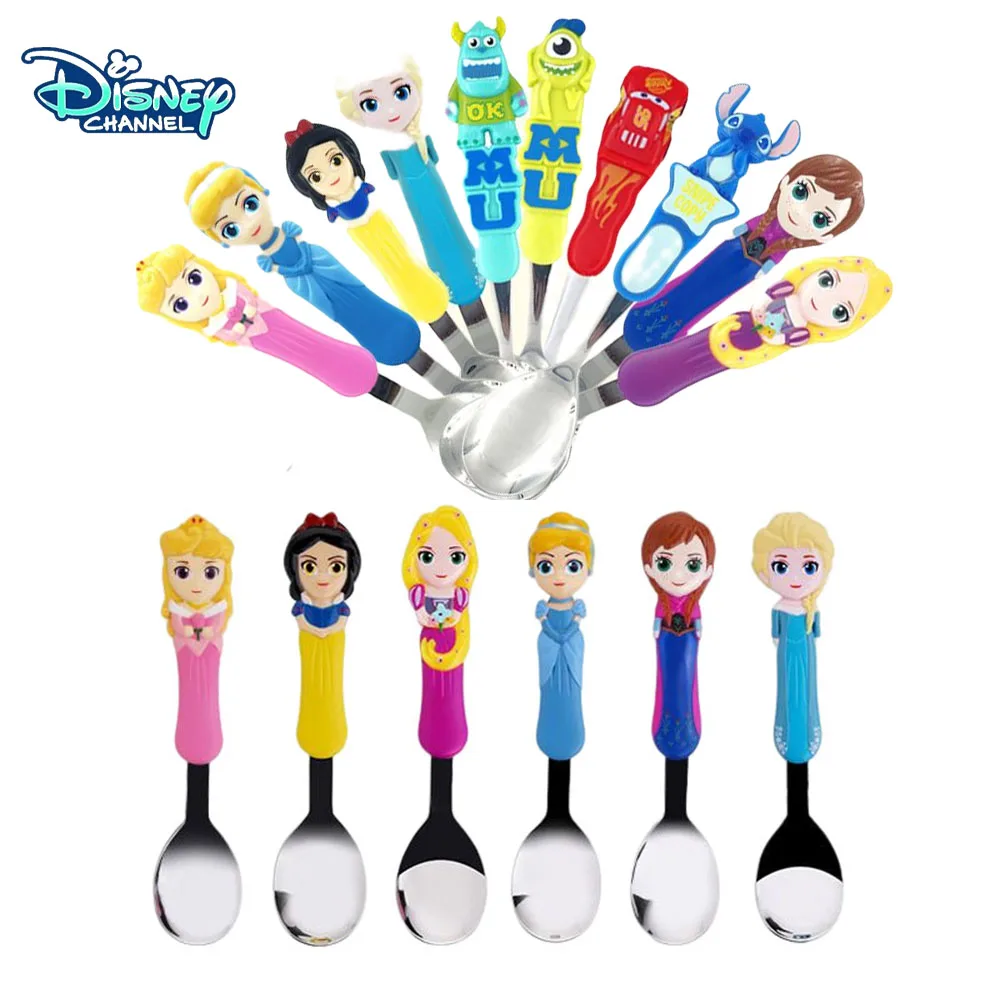 Cute Spoon Fork Tableware Cartoon Disney Elsa Soup Spoon Rice Scoop Children Tableware Suit Stainless Steel Kitchen Accessories
Cute Spoon Fork Tableware Cartoon Disney Elsa Soup Spoon Rice Scoop Children Tableware Suit Stainless Steel Kitchen Accessories