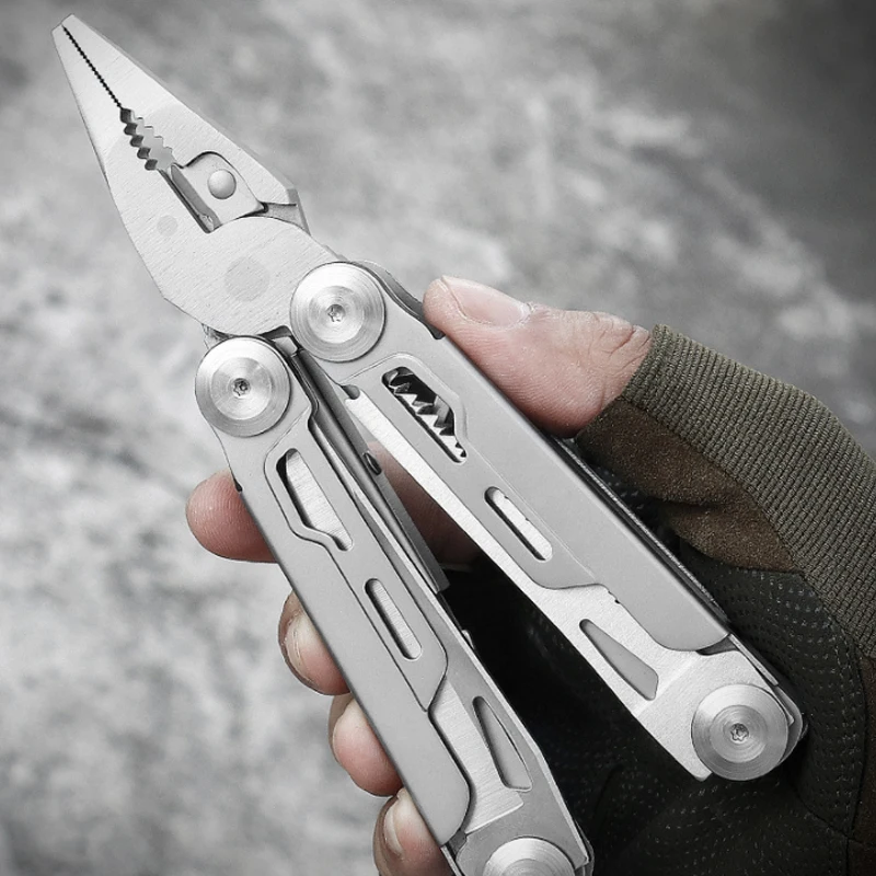 New HRC78K Camping Hardness Multitool Plier Cable Wire Cutter Multifunctional Multi Tools Outdoor Camping Folding Pliers EDC
New HRC78K Camping Hardness Multitool Plier Cable Wire Cutter Multifunctional Multi Tools Outdoor Camping Folding Pliers EDC