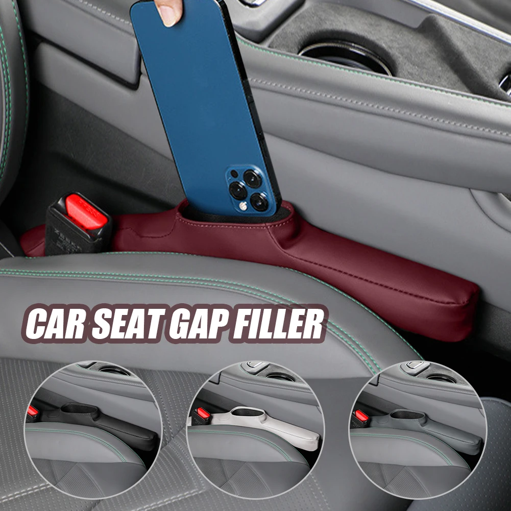 New Car Seat Gap Filler Universal PU Leather Left Right Seat Gap Plug Center Console Storage Box Organizer For Car SUV Truck
New Car Seat Gap Filler Universal PU Leather Left Right Seat Gap Plug Center Console Storage Box Organizer For Car SUV Truck