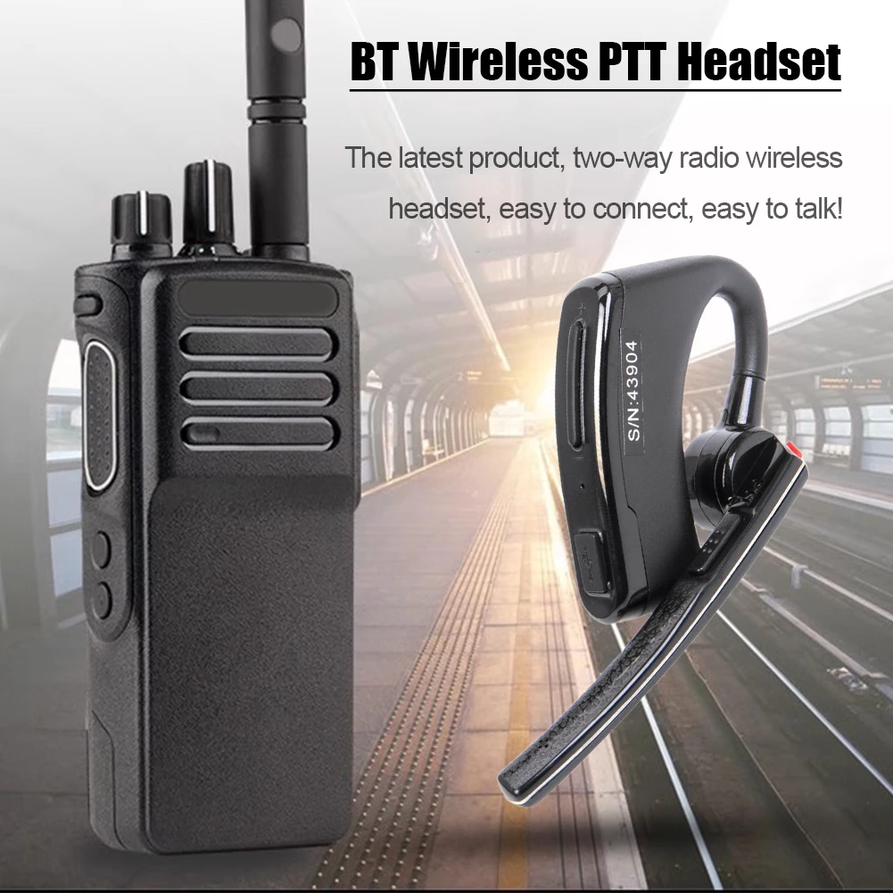 Walkie Talkie PTT Headset with Microphone Wireless Headset Adapter Bluetooth-compatible for Motorola EP450 GP88 CP88
Walkie Talkie PTT Headset with Microphone Wireless Headset Adapter Bluetooth-compatible for Motorola EP450 GP88 CP88