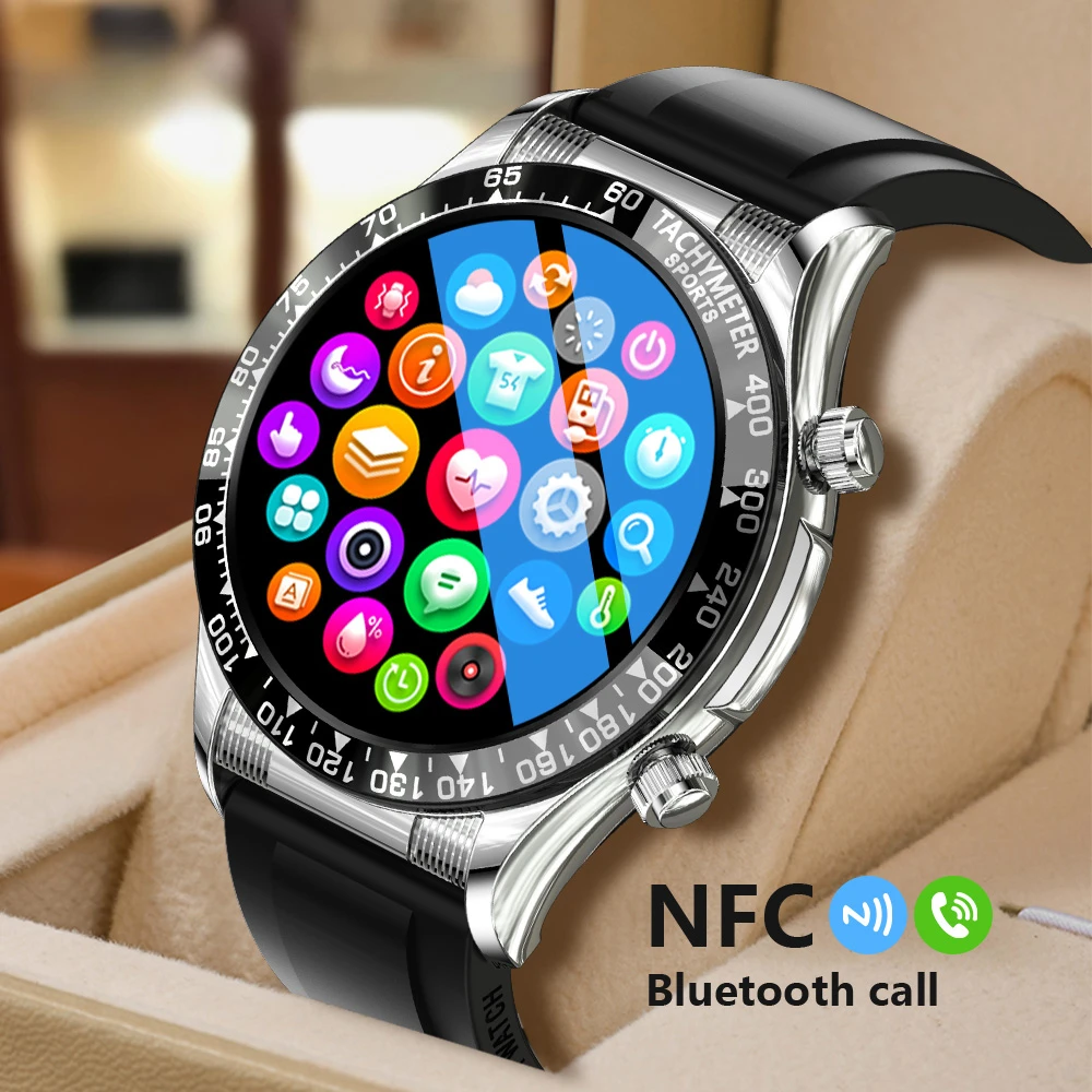 Smart Watch 2023 NFC Smartwatch Bluetooth Calls Watches Men Fitness Bracelet 1.32inch Multi-Sport Mode Custom Watch Face
Smart Watch 2023 NFC Smartwatch Bluetooth Calls Watches Men Fitness Bracelet 1.32inch Multi-Sport Mode Custom Watch Face