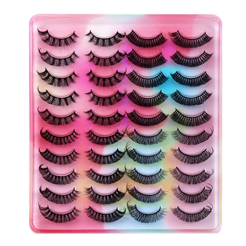 831E 20 Pairs Eye Lashes Eyelashes End Eye Eyelashes False Lashes Soft Curly Long
831E 20 Pairs Eye Lashes Eyelashes End Eye Eyelashes False Lashes Soft Curly Long
