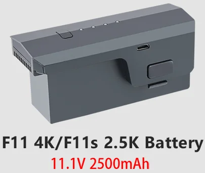 11,1V 2500mmAh original Intelligente Flug batterie for F11 Pro 4K F11s Pro 2.5K Camera Drone GPS 5G
11,1V 2500mmAh original Intelligente Flug batterie for F11 Pro 4K F11s Pro 2.5K Camera Drone GPS 5G