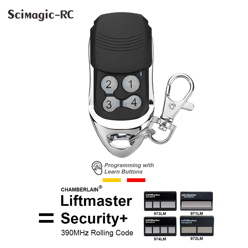 Подъемник гаражных дверей LiftMaster, совместимый с 971LM 972LM 973LM 974LM, код управления гаражом 390 МГц
Подъемник гаражных дверей LiftMaster, совместимый с 971LM 972LM 973LM 974LM, код управления гаражом 390 МГц