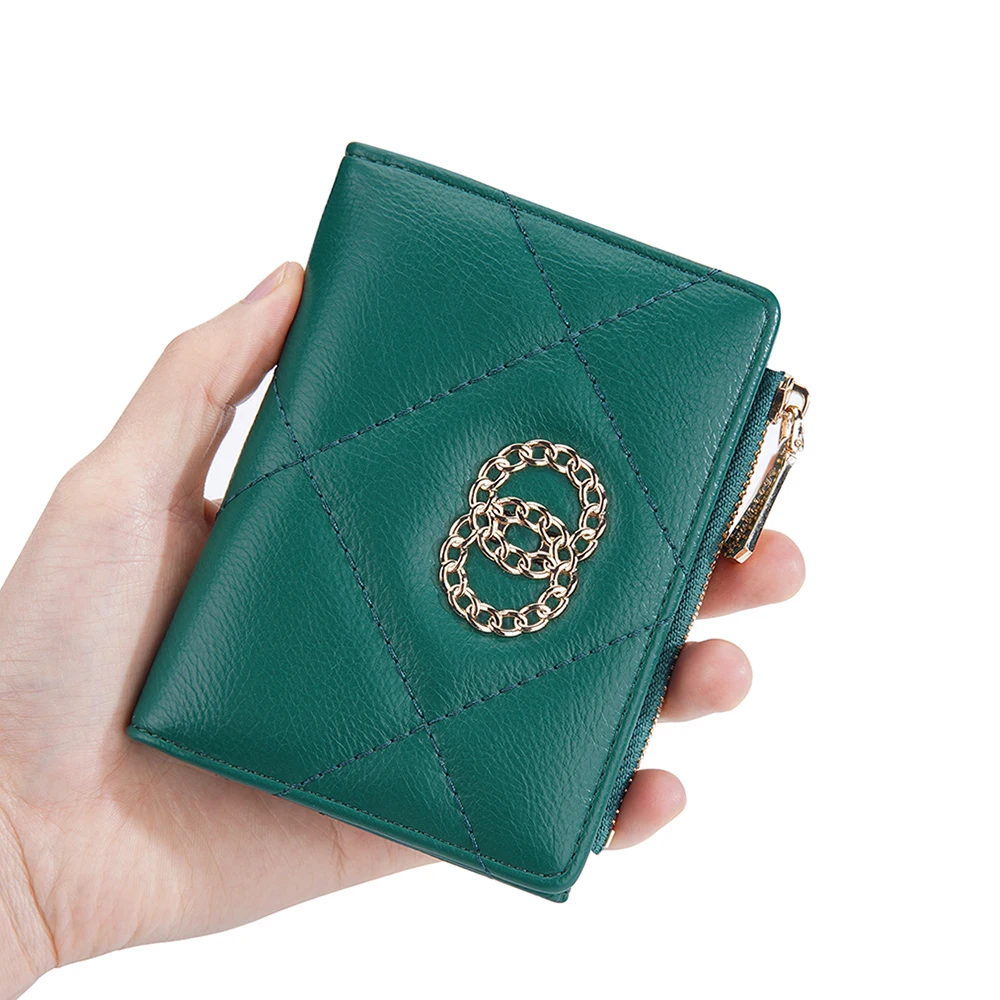 Women's Wallet Zipper Hasp Cute Wallet Small Leather Coin Purse Female Fashion Card Holder Bifold Money Bag Wallets for Women
Women's Wallet Zipper Hasp Cute Wallet Small Leather Coin Purse Female Fashion Card Holder Bifold Money Bag Wallets for Women