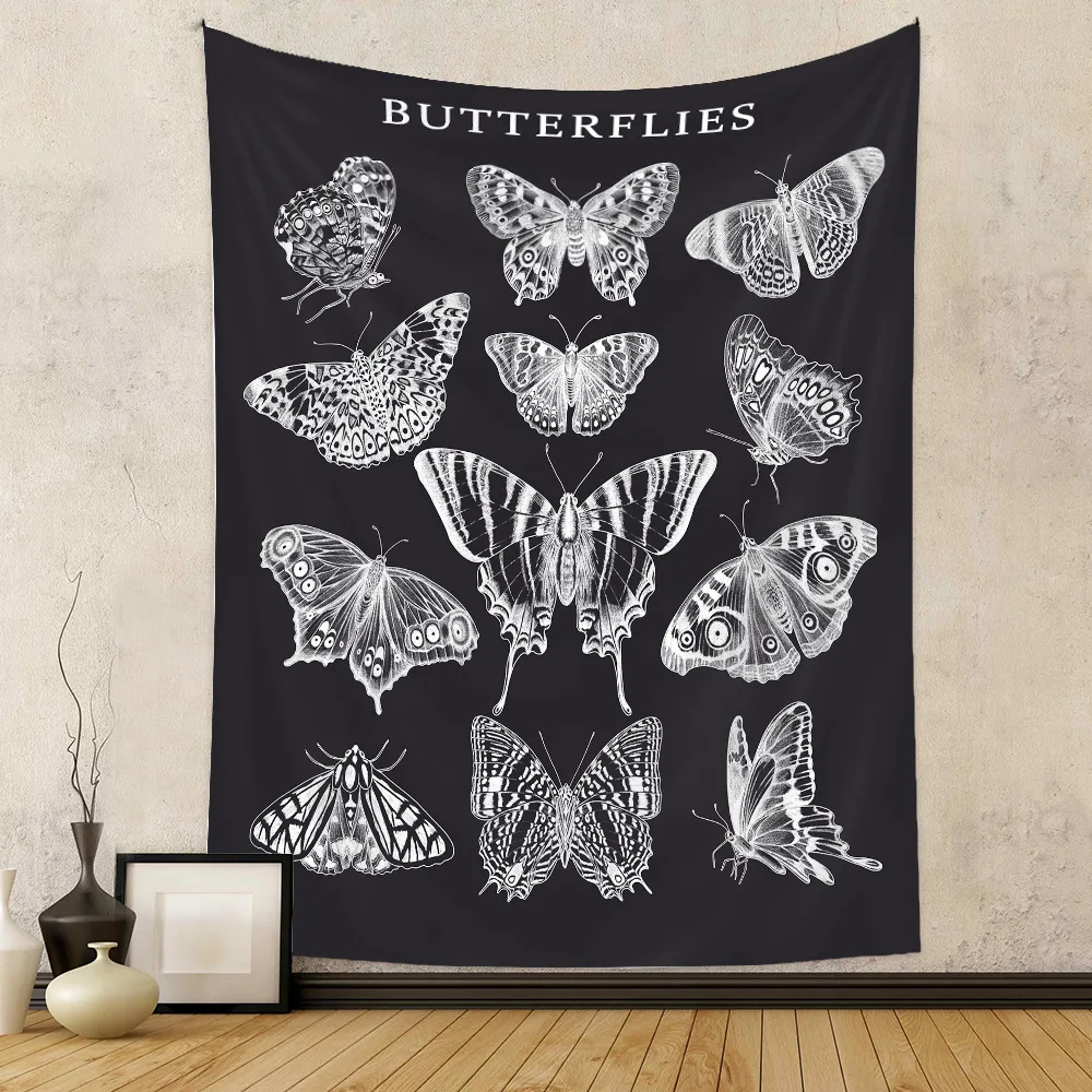 Butterfly Tapestry Wall Hanging Bohemian Aesthetic Art Decoration Home Bedroom Room Decor Mushroom Tapiz Witchcraft Supplies
Butterfly Tapestry Wall Hanging Bohemian Aesthetic Art Decoration Home Bedroom Room Decor Mushroom Tapiz Witchcraft Supplies