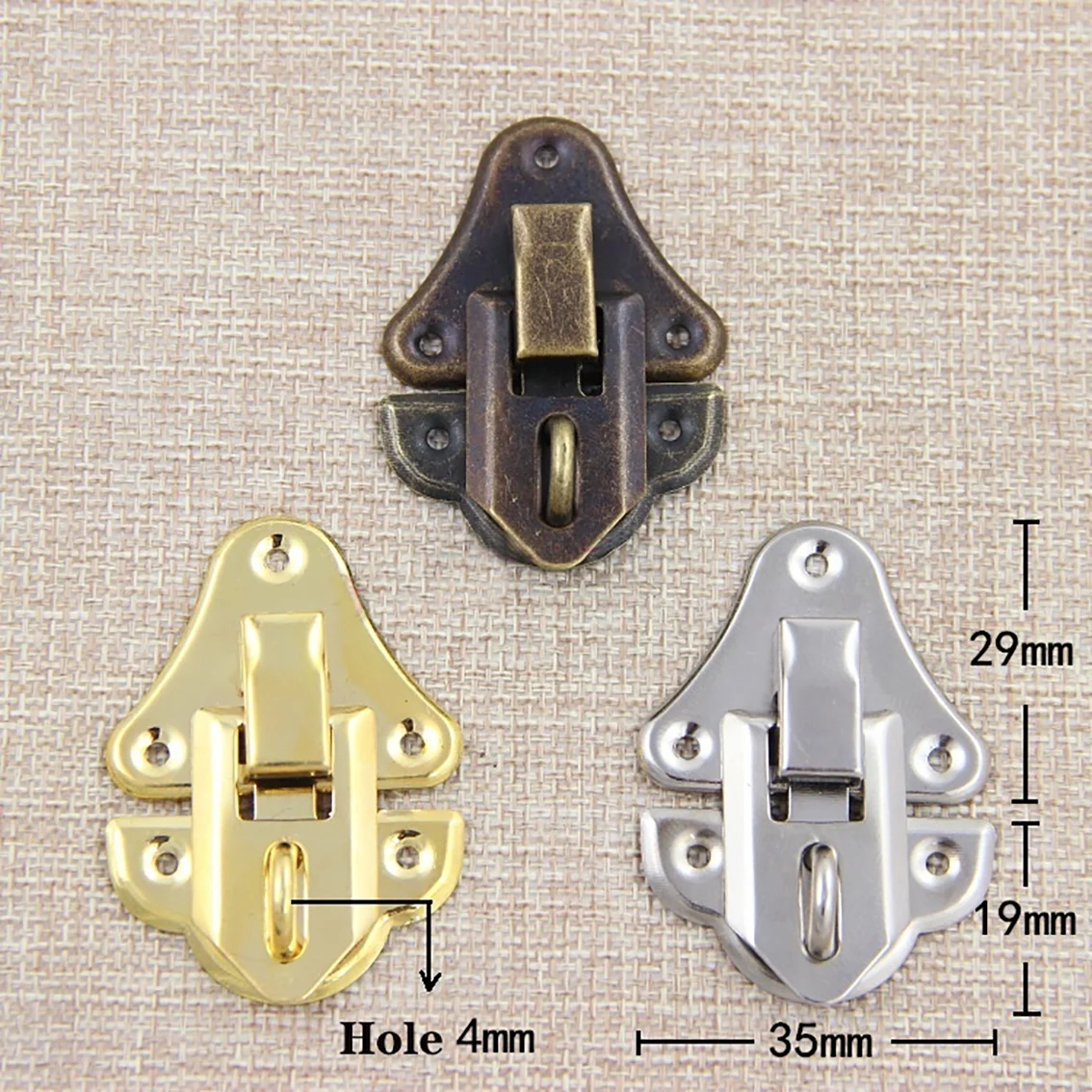 35*49mm Antique Hasps Iron Lock Catch Latches for Jewelry Box Buckle Suitcase Buckle Clip Clasp Wood Wine Box Latch Clasps
35*49mm Antique Hasps Iron Lock Catch Latches for Jewelry Box Buckle Suitcase Buckle Clip Clasp Wood Wine Box Latch Clasps