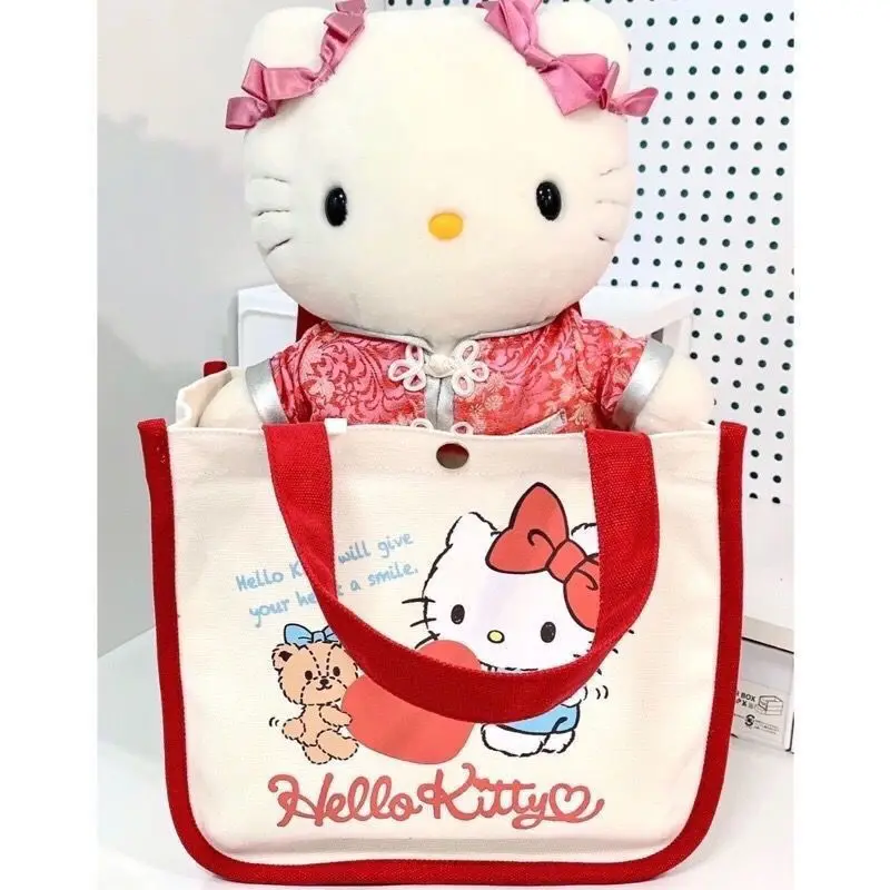 Cartoon Cute Kawaii Sanrioed Hellokittys New Pattern Large Capacity Household Handheld Bento Bag Handbag
Cartoon Cute Kawaii Sanrioed Hellokittys New Pattern Large Capacity Household Handheld Bento Bag Handbag