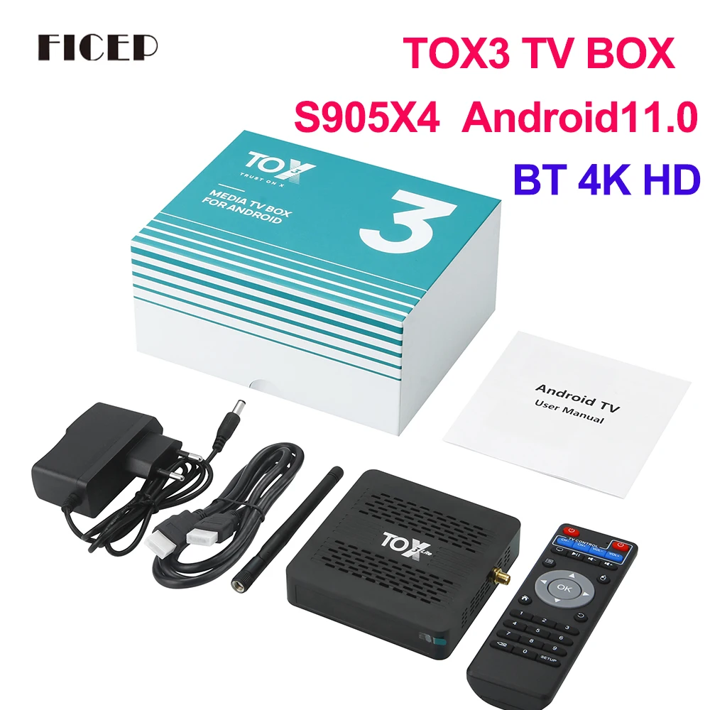 TOX3 Android Tv box 11 Smart Tv box 4 ГБ 32 ГБ tox Amlogic S905X4 Wifi 1000 м 4K медиаплеер Поддержка Dolby Atmos аудио телеприставка
TOX3 Android Tv box 11 Smart Tv box 4 ГБ 32 ГБ tox Amlogic S905X4 Wifi 1000 м 4K медиаплеер Поддержка Dolby Atmos аудио телеприставка