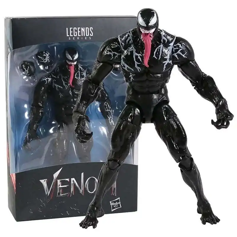 

Avenger The Amazing Spider-man Venom Carnage Action Figures Massacre Cletus Kasady Movable Joints PVC Model Toys Kids Gifts