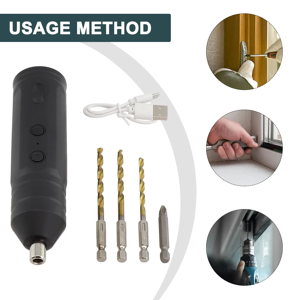 1Set Cordless Electric Screwdriver Kit With USB Cable Charging Drill Bits For Install Furniture Repair Electrical Appliances
1Set Cordless Electric Screwdriver Kit With USB Cable Charging Drill Bits For Install Furniture Repair Electrical Appliances