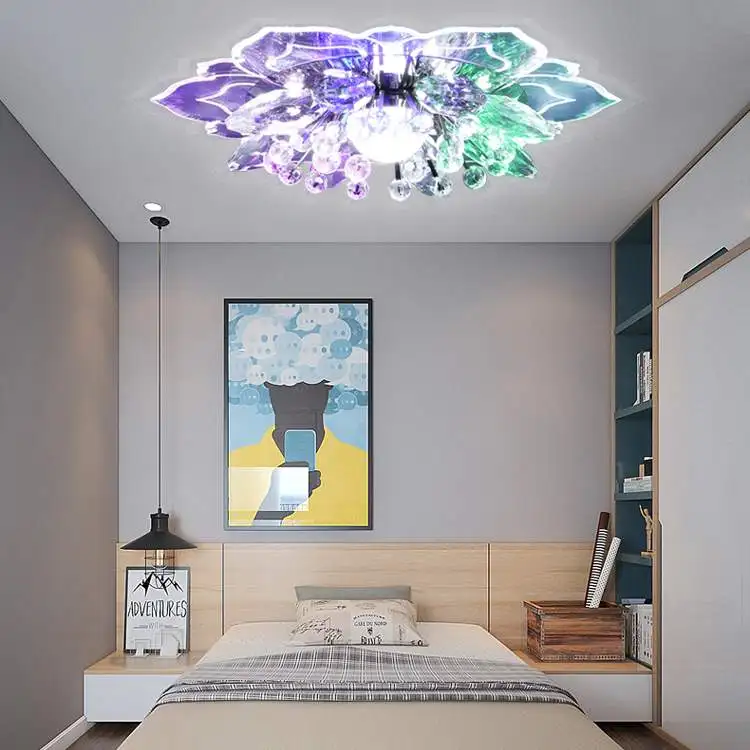 Modern Crystal Chandelier Surface Mount Creative Ceiling Light For Living Room Lights Restaurant Bedroom Lighting Fixtures
Modern Crystal Chandelier Surface Mount Creative Ceiling Light For Living Room Lights Restaurant Bedroom Lighting Fixtures