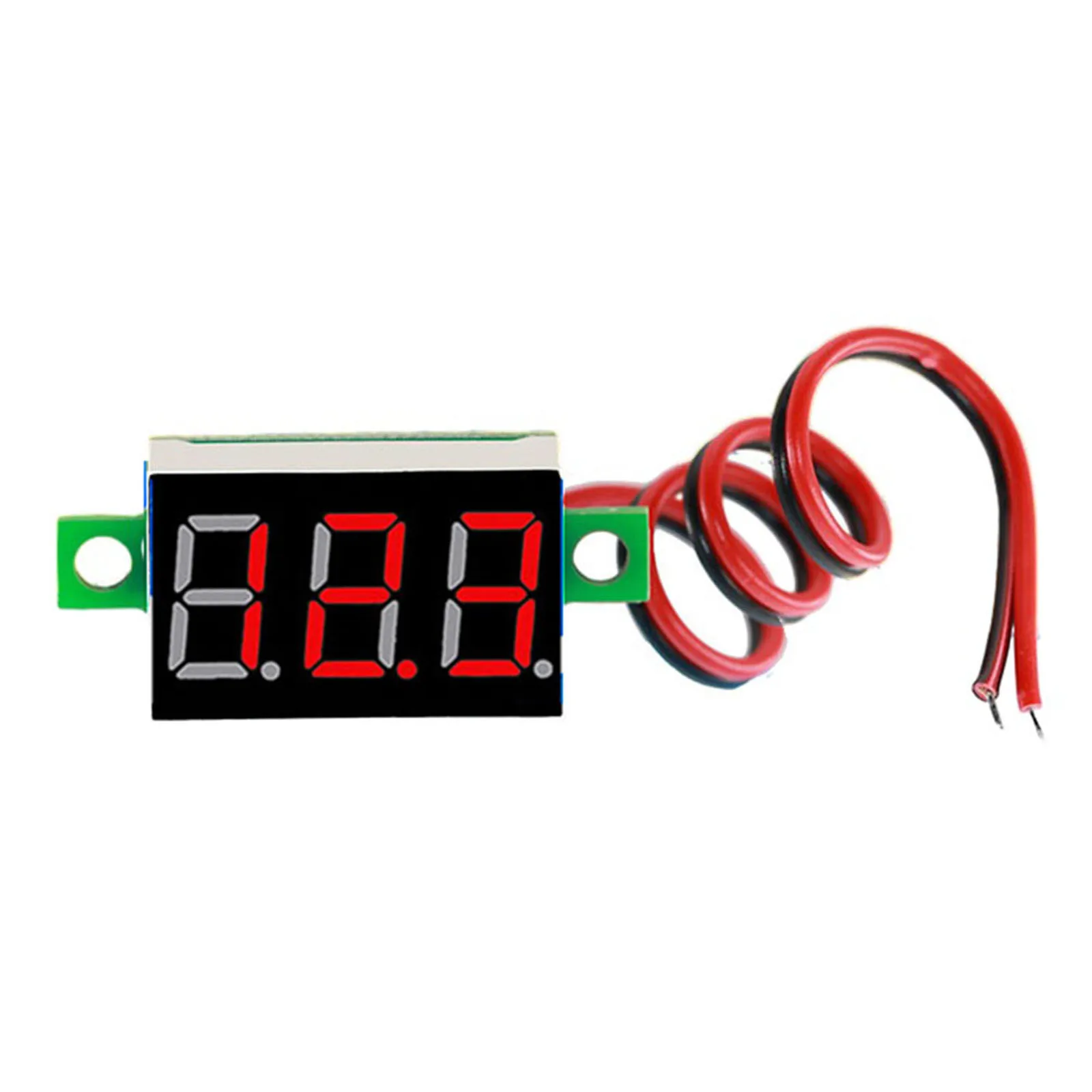 1pc 0.36 Inch LED Digital Voltage Table 2-line DC Voltage Table Red Blue Green DC4.5-30V Voltmeter LED Display Measuring Tool
1pc 0.36 Inch LED Digital Voltage Table 2-line DC Voltage Table Red Blue Green DC4.5-30V Voltmeter LED Display Measuring Tool