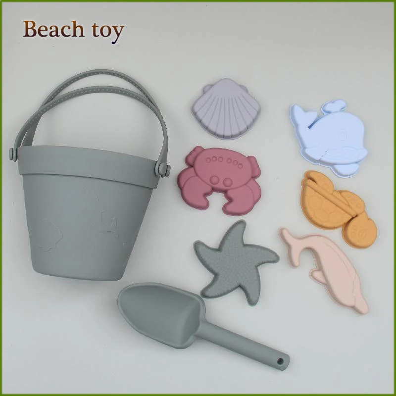 Summer Beach Toys For Kids Soft Silicone Sandbox Set Beach Game Toy For Send Children Beach Play Sand Water Play Tools
Summer Beach Toys For Kids Soft Silicone Sandbox Set Beach Game Toy For Send Children Beach Play Sand Water Play Tools