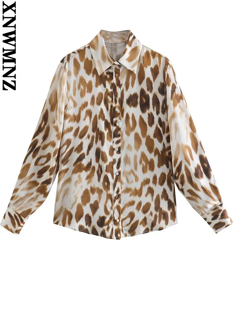 XNWMNZ shirts for women 2022 fashion flowing animal print shirts vintage long sleeve button-up female blouses blusas chic tops
XNWMNZ shirts for women 2022 fashion flowing animal print shirts vintage long sleeve button-up female blouses blusas chic tops