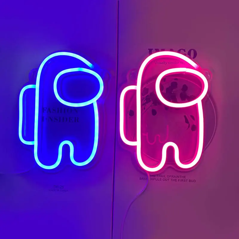 Among Us LED Neon Sign Game Bedroom Party Decoration Neon Lamp Birthday Holiday Christams Teen Boys Gift Neon Night Light
Among Us LED Neon Sign Game Bedroom Party Decoration Neon Lamp Birthday Holiday Christams Teen Boys Gift Neon Night Light