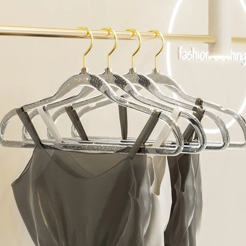 10Pcs Acrylic Clothes Hangers Coat Hangers for Clothing Stores Anti-slip Drying Rack Wardrobe Space Saver Clothing Storage Rack
10Pcs Acrylic Clothes Hangers Coat Hangers for Clothing Stores Anti-slip Drying Rack Wardrobe Space Saver Clothing Storage Rack
