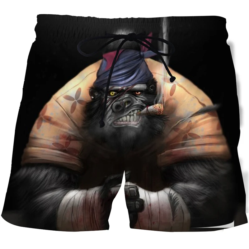 Gorilla summer beach pants for men 3D printed animal Gorilla shorts loose oversized creative funny beach pants shorts for men
Gorilla summer beach pants for men 3D printed animal Gorilla shorts loose oversized creative funny beach pants shorts for men