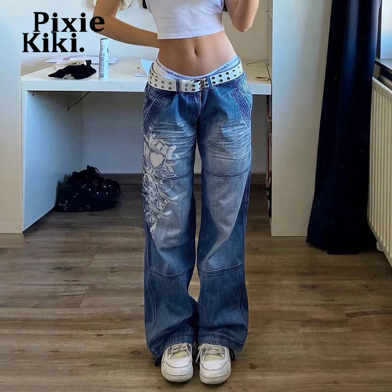 PixieKiki 90-х стильные мешковатые джинсы с низкой талией Y2k, винтажная одежда, джинсовые брюки в стиле 1920-х годов, женские брюки с широкими штанин...
PixieKiki 90-х стильные мешковатые джинсы с низкой талией Y2k, винтажная одежда, джинсовые брюки в стиле 1920-х годов, женские брюки с широкими штанин...