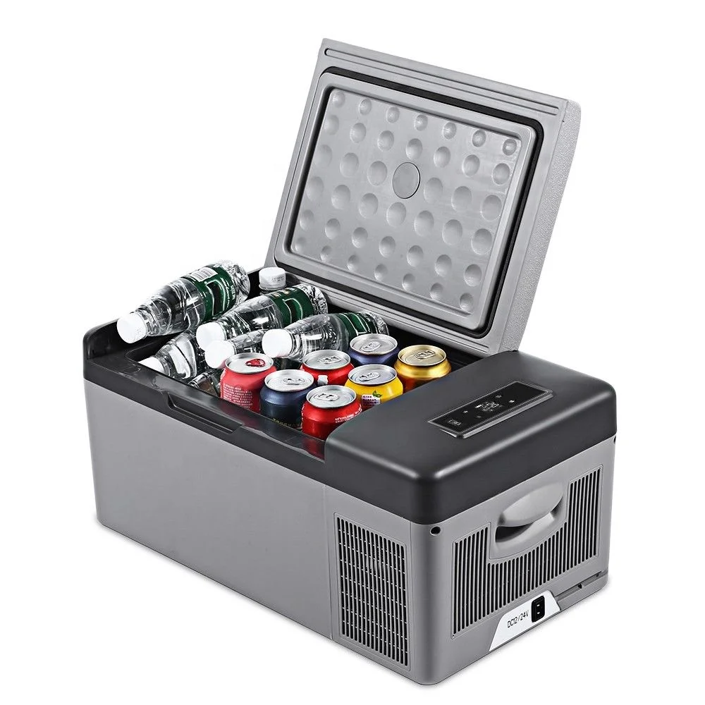 DC 24V 12V Car Refrigerator Freezer Cooler 15L Car Fridge Compressor AC 110 - 240V for Camper Picnic Refrigeration -20 Deg.C 
DC 24V 12V Car Refrigerator Freezer Cooler 15L Car Fridge Compressor AC 110 - 240V for Camper Picnic Refrigeration -20 Deg.C