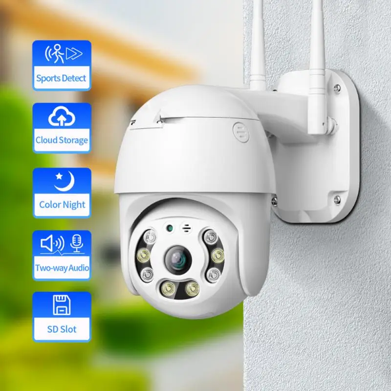 Security Cctv Camera Baby Monitor Outdoor Surveillance Camera Automatic Tracking Color Night Vision Security Protection 1080p
Security Cctv Camera Baby Monitor Outdoor Surveillance Camera Automatic Tracking Color Night Vision Security Protection 1080p