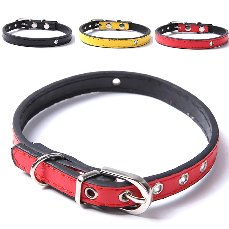 Adjustable Pet Collar Safety Puppy Collar Small Medium Large Dogs Collar PU Leather Charm Necklace Cats Leash Lead Supplies
Adjustable Pet Collar Safety Puppy Collar Small Medium Large Dogs Collar PU Leather Charm Necklace Cats Leash Lead Supplies