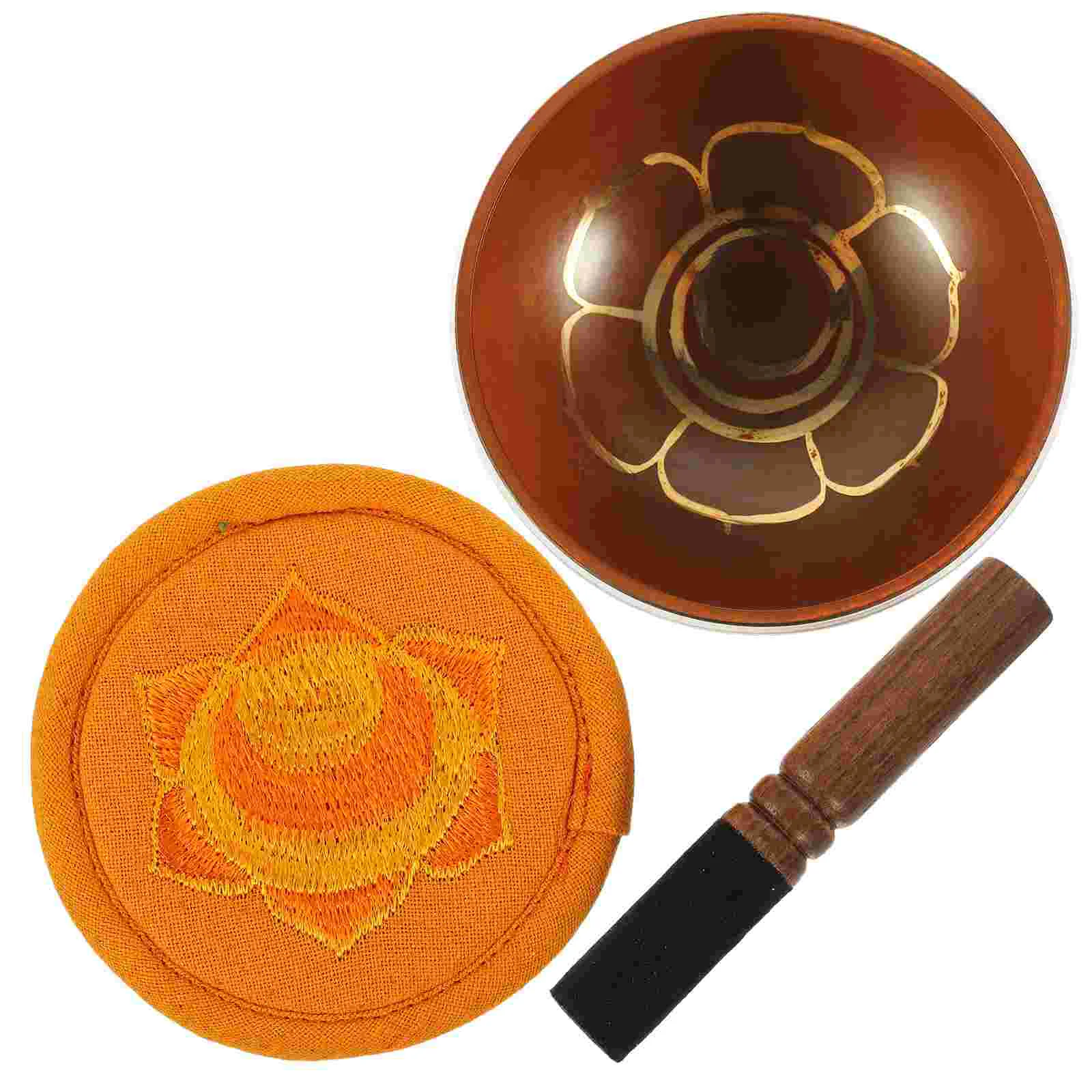 1 Set Tibetan Singing Bowls Singing Sound Bowl Set with Mallet Singing Bowl Cushion
1 Set Tibetan Singing Bowls Singing Sound Bowl Set with Mallet Singing Bowl Cushion