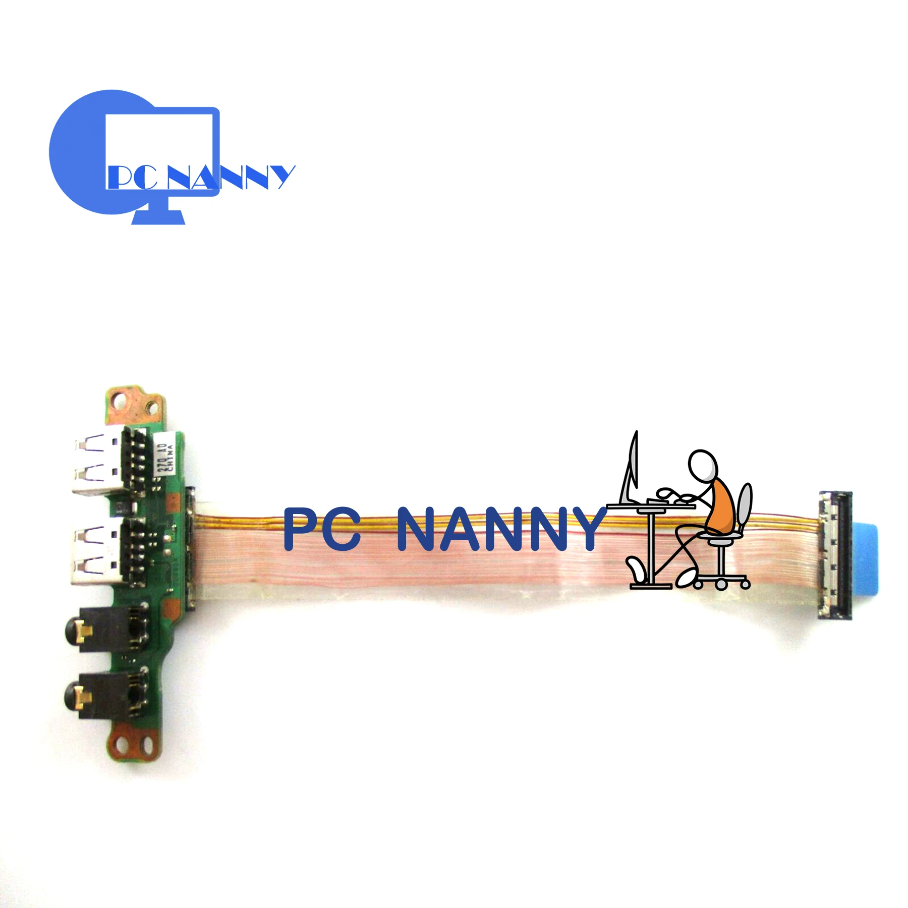 PCNANNY для Toshiba Tecra A11 USB плата аудиоразъема с кабелем-FHNJK23066A
PCNANNY для Toshiba Tecra A11 USB плата аудиоразъема с кабелем-FHNJK23066A