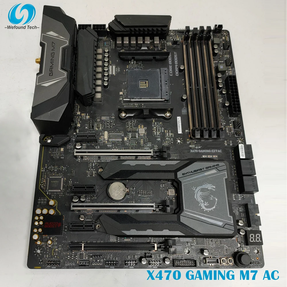X470 игровой M7 AC для Msi Desktop GAMING системная плата AMD AM4 DDR4 64GB M.2 * 2 SATA3 USB3.1 ATX протестирован Быстрая доставка
X470 игровой M7 AC для Msi Desktop GAMING системная плата AMD AM4 DDR4 64GB M.2 * 2 SATA3 USB3.1 ATX протестирован Быстрая доставка