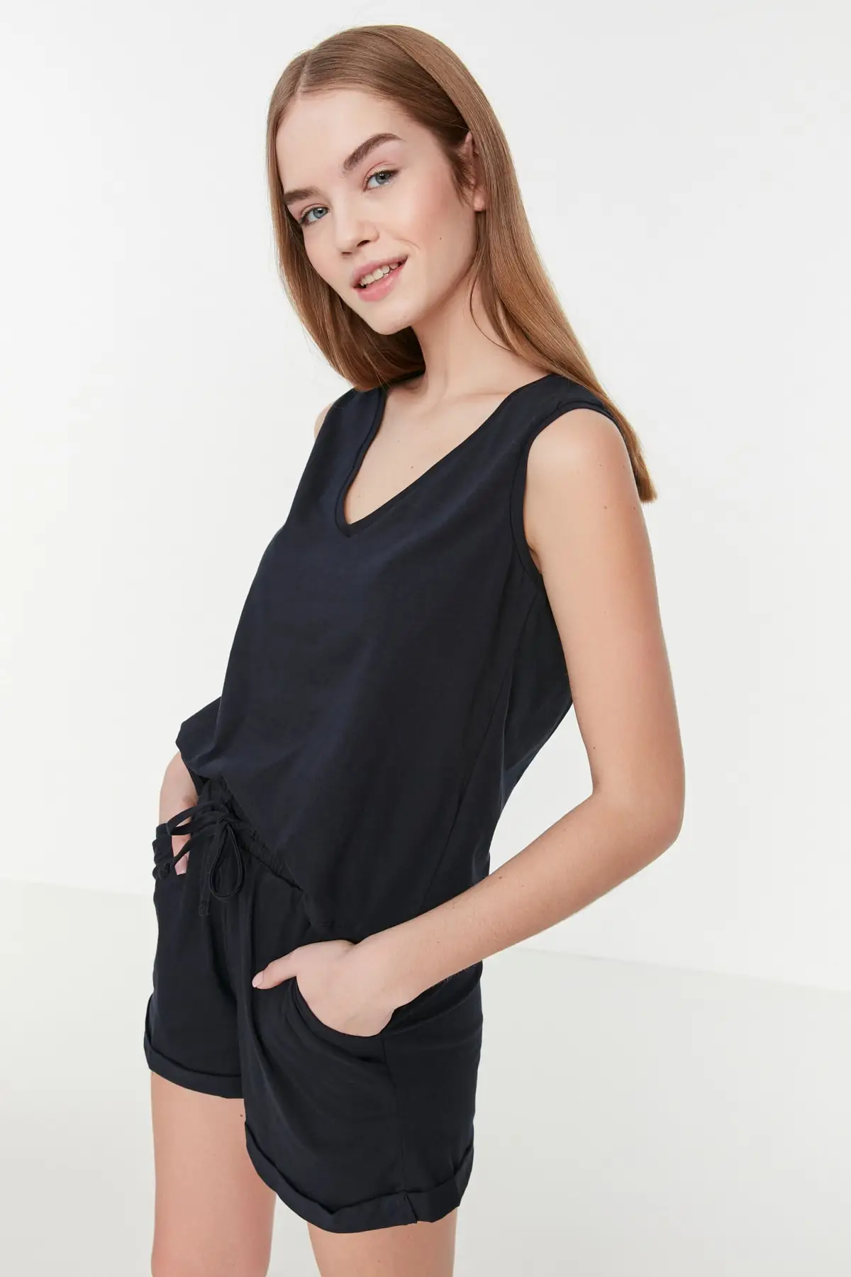 Женская пижама, Темно-Синяя вязаная Пижама для сна и отдыха, одежда для сна, одежда для сна, Ночной костюм, повседневная домашняя одежда 
Женская пижама, Темно-Синяя вязаная Пижама для сна и отдыха, одежда для сна, одежда для сна, Ночной костюм, повседневная домашняя одежда