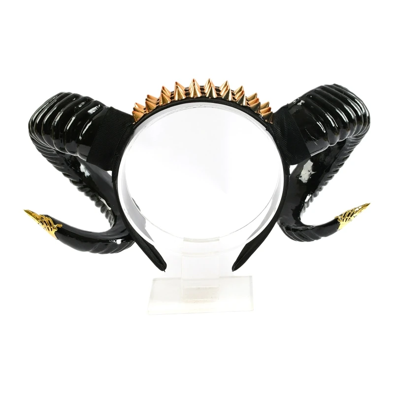 HXBA Retro Sheep Ox Horns Headbands Evil Accessories Halloween Cosplay Costume Party
HXBA Retro Sheep Ox Horns Headbands Evil Accessories Halloween Cosplay Costume Party