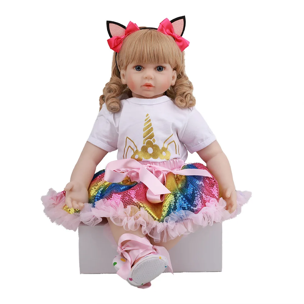 60CM Cute Naked Baby Doll Toys For Girls Newborn Bebe Realista Reborn Lifelike Silicone Toys Children Xmas Birthday Gift Bonecas
60CM Cute Naked Baby Doll Toys For Girls Newborn Bebe Realista Reborn Lifelike Silicone Toys Children Xmas Birthday Gift Bonecas