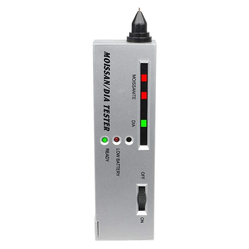 New Diamond Selector Detector LED Indicator Moissan Jade Gem Tester Pen Gh Accuracy Ruby Stone Electronic Professional
New Diamond Selector Detector LED Indicator Moissan Jade Gem Tester Pen Gh Accuracy Ruby Stone Electronic Professional