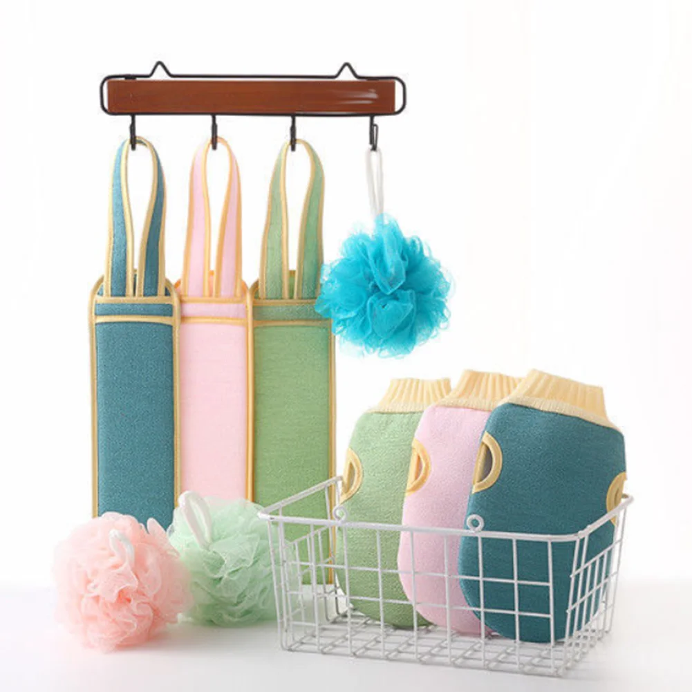 Bath Three Piece Exfoliating Three-piece Bath Kit Back Wash Spa Skin Body Sponge Brush Dry Brushing Shower Tool
Bath Three Piece Exfoliating Three-piece Bath Kit Back Wash Spa Skin Body Sponge Brush Dry Brushing Shower Tool