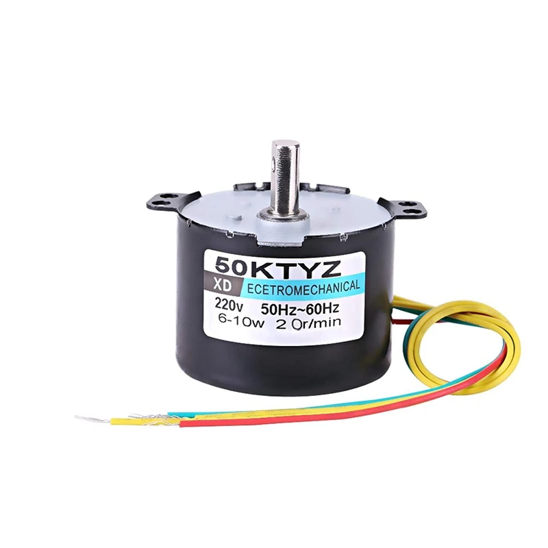 50KTYZ AC220 в 10 Вт 0,5 А 20 об/мин постоянный магнит синхронный двигатель редуктор переменного тока Cw / Ccw
50KTYZ AC220 в 10 Вт 0,5 А 20 об/мин постоянный магнит синхронный двигатель редуктор переменного тока Cw / Ccw