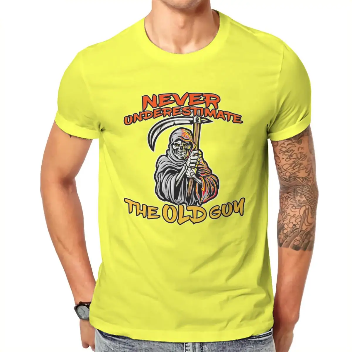 Wholesale Sickle Never Underestimate The Old Guy Reaper Orange Printing Gothic Streetwear New Mens Clothes 106872
Wholesale Sickle Never Underestimate The Old Guy Reaper Orange Printing Gothic Streetwear New Mens Clothes 106872