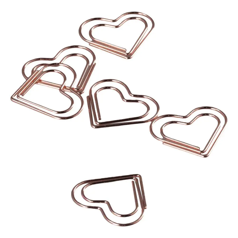 Mini Paper Clips Cute Love Heart Metal Bookmark Rose Gold Office Accessories Office
Mini Paper Clips Cute Love Heart Metal Bookmark Rose Gold Office Accessories Office