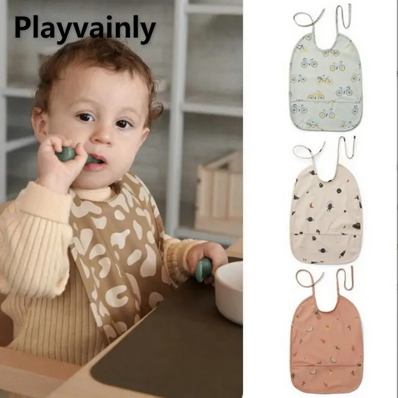 Всесезонная детская одежда из хлопка с принтом в виде фруктов, одежда с защитой от загрязнений, аксессуары для новорожденных E22192
Всесезонная детская одежда из хлопка с принтом в виде фруктов, одежда с защитой от загрязнений, аксессуары для новорожденных E22192