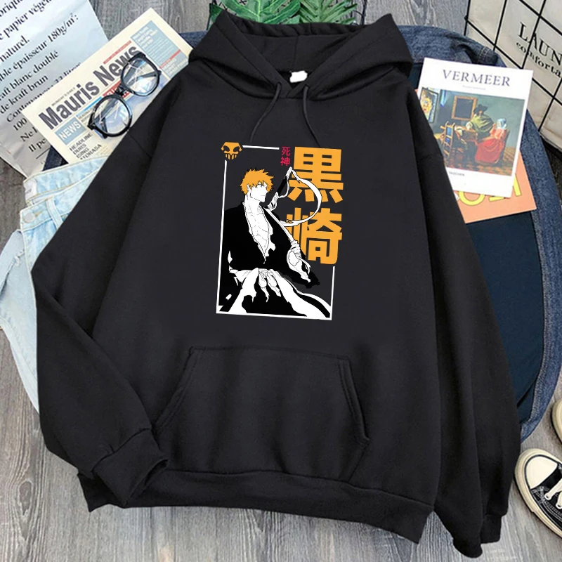 Отбеливающая Тысячелетняя Аниме Толстовка с капюшоном Kurosaki Ichigo толстовки с принтом Мужские и женские повседневные спортивные пуловеры Топы
Отбеливающая Тысячелетняя Аниме Толстовка с капюшоном Kurosaki Ichigo толстовки с принтом Мужские и женские повседневные спортивные пуловеры Топы