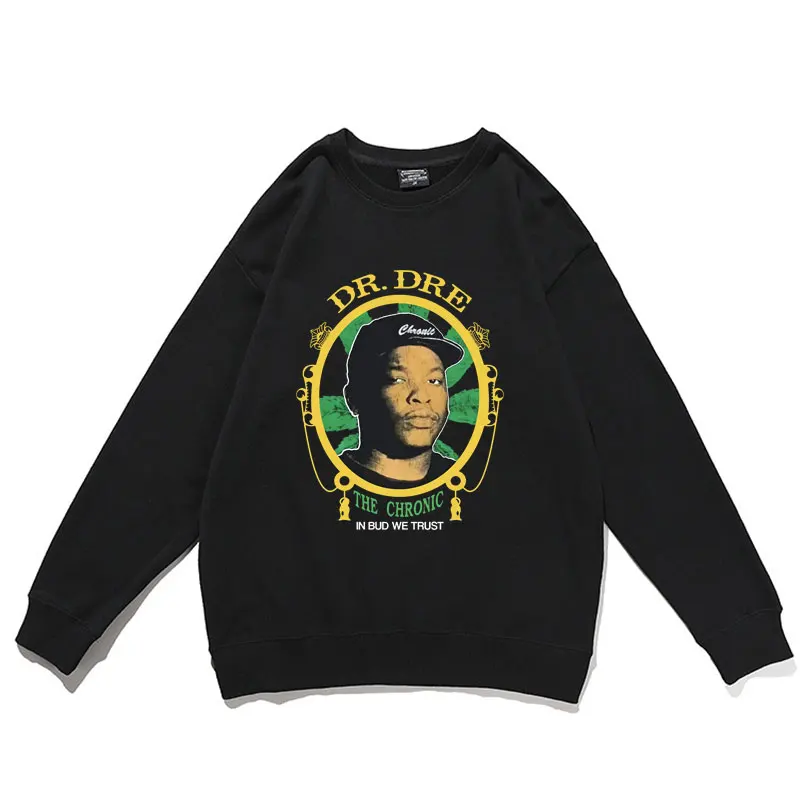 Dr. Dre The Chronic Sweatshirt Man Hip Hop Rap Sweatshirts Biggie Smalls Streetwear Men Women Casual Tops Men's Fashion Pullover 
Dr. Dre The Chronic Sweatshirt Man Hip Hop Rap Sweatshirts Biggie Smalls Streetwear Men Women Casual Tops Men's Fashion Pullover