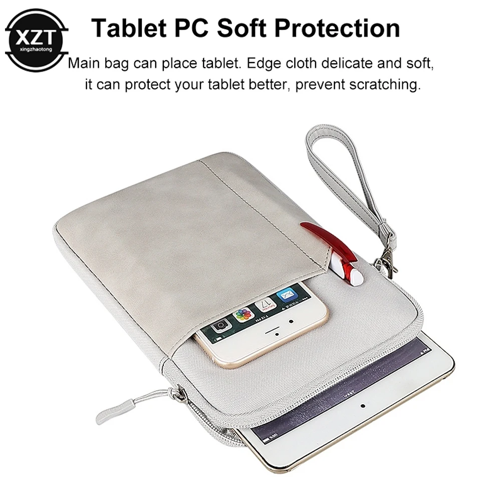 For iPad Air 4 Case Portable Bag iPad Air 5 9 Mini 6 Pro 9.7 10.5 11 Case For Xiaomi Huawei Sumsung 7.9-10.8 Tablet Sleeve Bag
For iPad Air 4 Case Portable Bag iPad Air 5 9 Mini 6 Pro 9.7 10.5 11 Case For Xiaomi Huawei Sumsung 7.9-10.8 Tablet Sleeve Bag