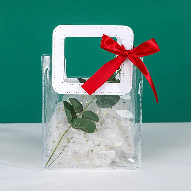 PVC Transparent Gift Bags with Handle Wedding Birthday Party Favors Candy Bags Boxes Small Goodie Packing Supplies Clear Package
PVC Transparent Gift Bags with Handle Wedding Birthday Party Favors Candy Bags Boxes Small Goodie Packing Supplies Clear Package
