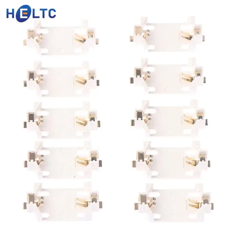 10pcs CR2450 Patch Battery Holder Gold Plating Cell Button Battery Socket Holder Button Coin Battery Storage Box Case Organizer
10pcs CR2450 Patch Battery Holder Gold Plating Cell Button Battery Socket Holder Button Coin Battery Storage Box Case Organizer