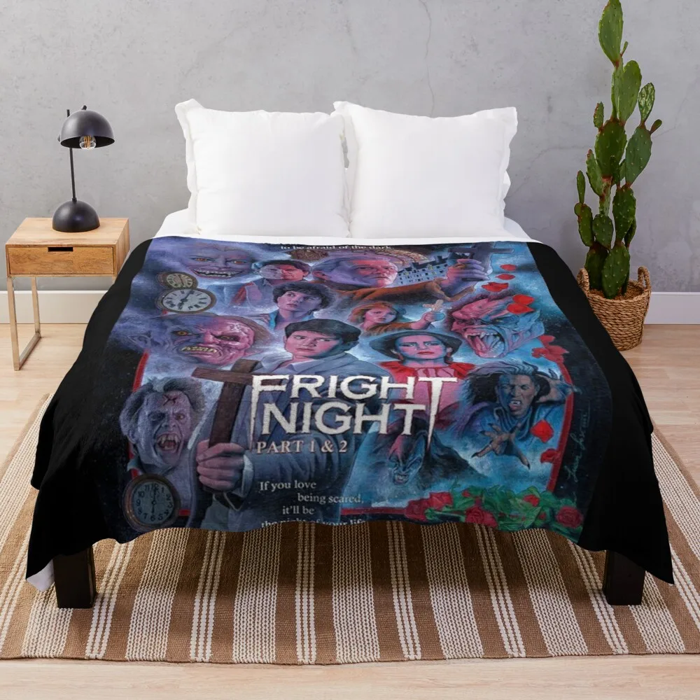 Fright Night Throw Blanket Tufting Designer Blankets Fleece Bkanket Blanket For Travel Light
Fright Night Throw Blanket Tufting Designer Blankets Fleece Bkanket Blanket For Travel Light