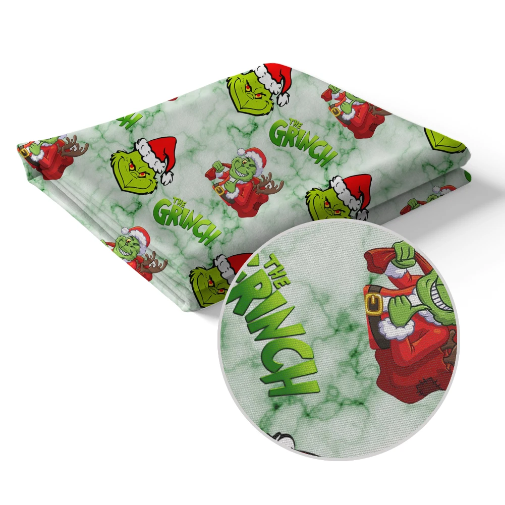 50 * 145cm Peach Skin Microfiber Fabric Print Cartoon Character Christmas Party for DIY Pillow Quilt Crafting Materials
50 * 145cm Peach Skin Microfiber Fabric Print Cartoon Character Christmas Party for DIY Pillow Quilt Crafting Materials