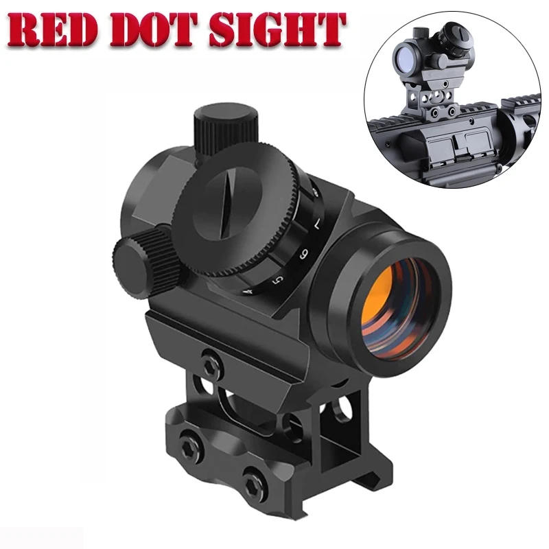 Коллиматор Тактический T1G Red Dot Sight 1X20, коллиматор с рельсовым креплением 20 мм и 1 дюймовым увеличителем
Коллиматор Тактический T1G Red Dot Sight 1X20, коллиматор с рельсовым креплением 20 мм и 1 дюймовым увеличителем