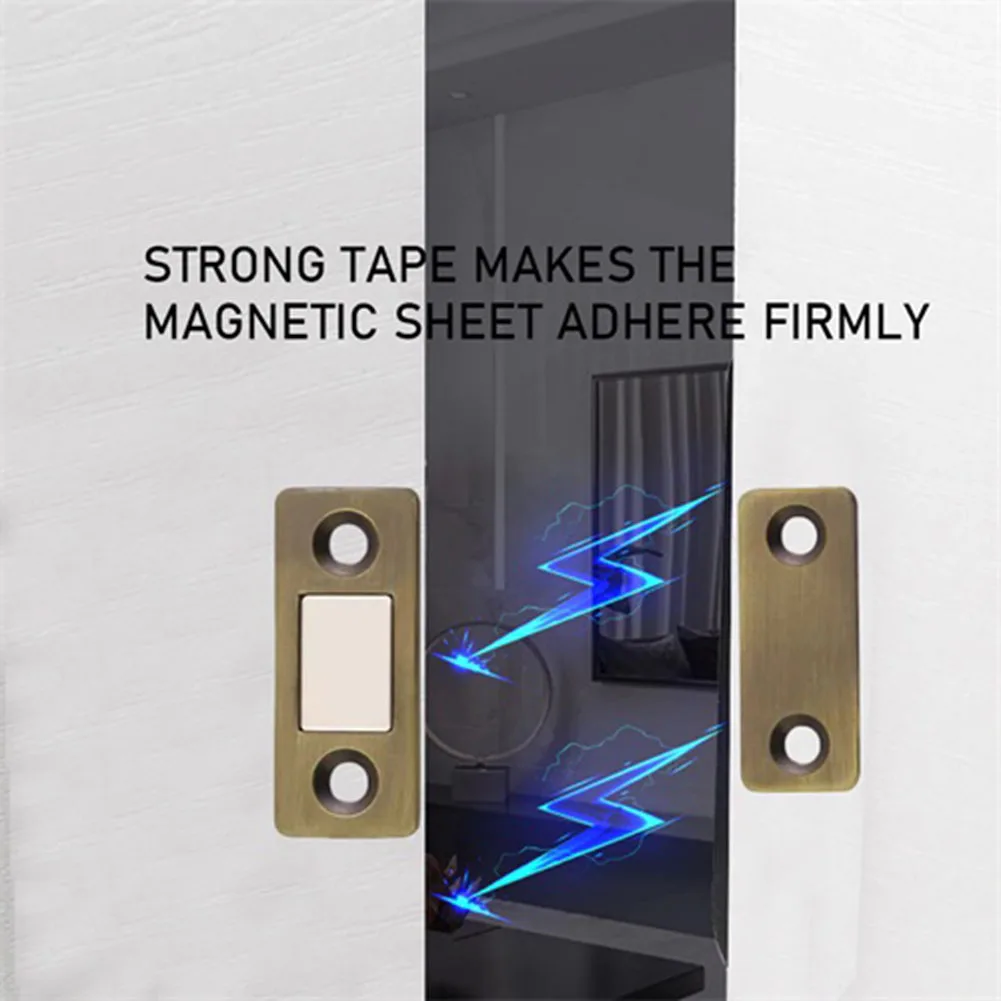 Hole-free Invisible Magnet Door Suction Cabinet Strong Magnetic Attractor For Wardrobe Doors Drawers Cabinet Household Tool
Hole-free Invisible Magnet Door Suction Cabinet Strong Magnetic Attractor For Wardrobe Doors Drawers Cabinet Household Tool