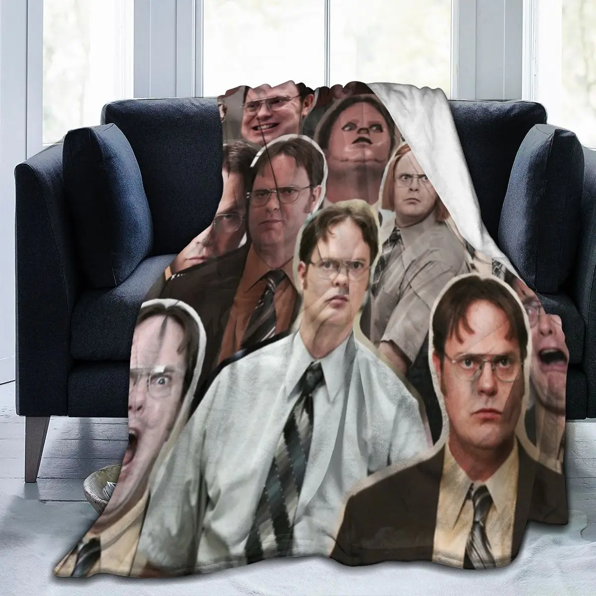 Одеяло Dwight Schrute, одеяло для лица, современное одеяло для кемпинга, нескользящее, разных размеров
Одеяло Dwight Schrute, одеяло для лица, современное одеяло для кемпинга, нескользящее, разных размеров