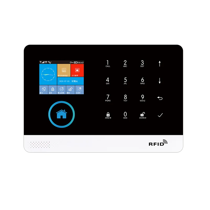 Hot sale tuya 4G/ WiFi gsm wireless home burglar security system with door sensor PIR sensor
Hot sale tuya 4G/ WiFi gsm wireless home burglar security system with door sensor PIR sensor