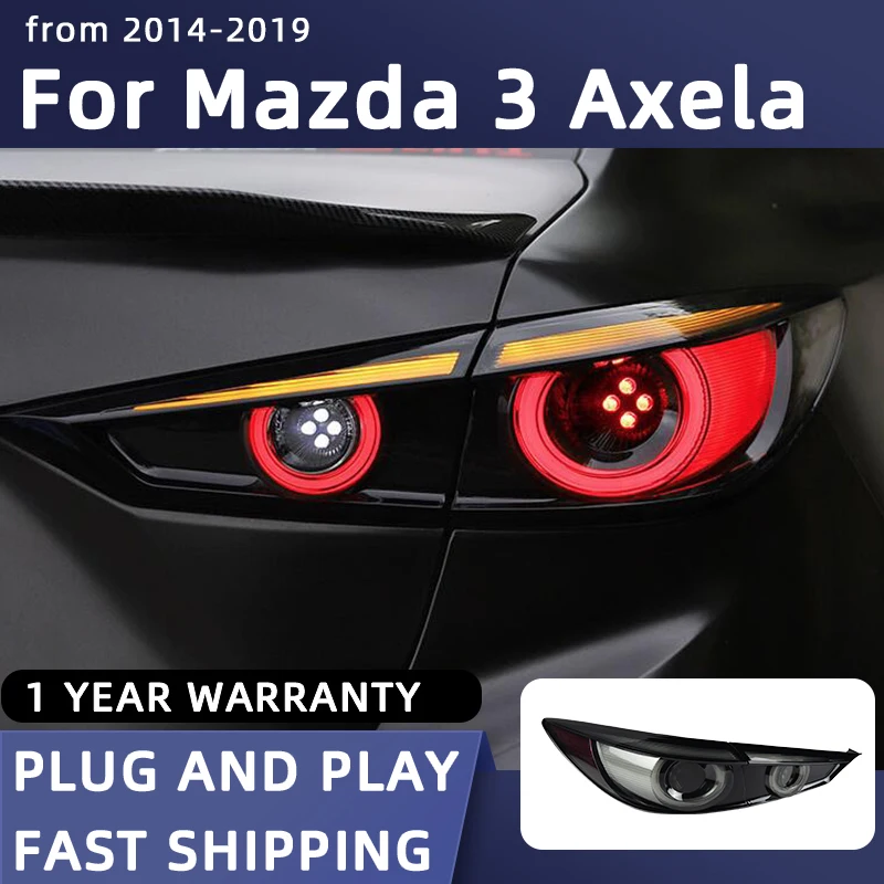 Car Styling Taillights for Mazda 3 Axela LED Tail Light 2014-2019 Axela Tail Lamp DRL Rear Turn Signal Automotive Accessories
Car Styling Taillights for Mazda 3 Axela LED Tail Light 2014-2019 Axela Tail Lamp DRL Rear Turn Signal Automotive Accessories
